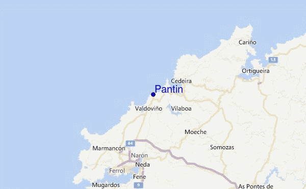 Pantin Location Map