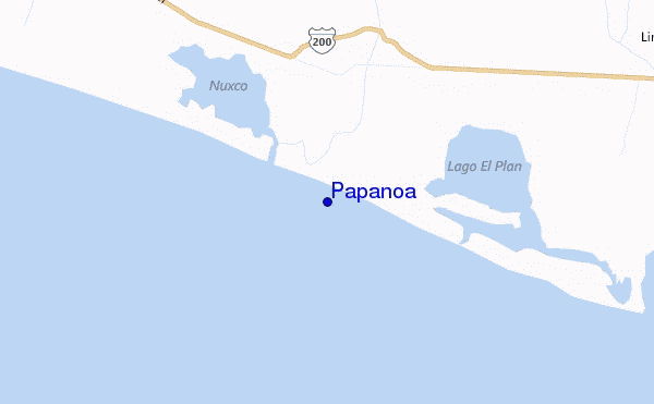 mappa di localizzazione di Papanoa