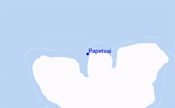 mappa di localizzazione di Papetoai