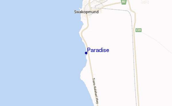 mappa di localizzazione di Paradise