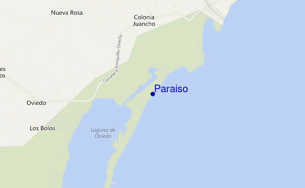 mappa di localizzazione di Paraiso