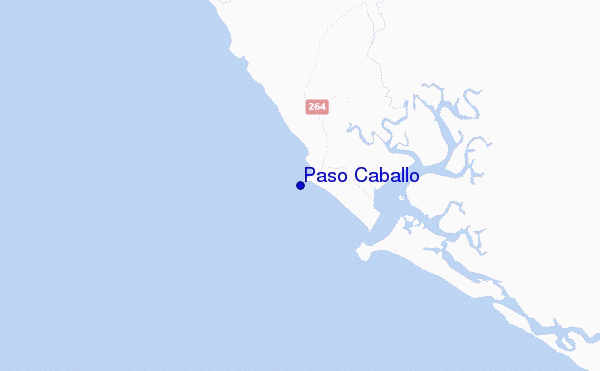 mappa di localizzazione di Paso Caballo