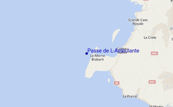 mappa di localizzazione di Passe de L'Ambulante