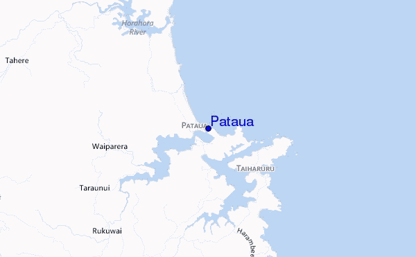 mappa di localizzazione di Pataua