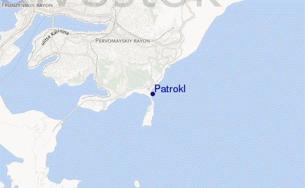 mappa di localizzazione di Patrokl