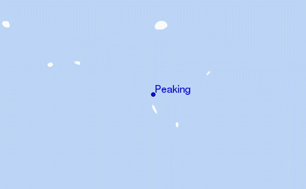 mappa di localizzazione di Peaking