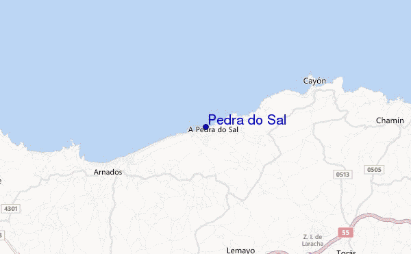 mappa di localizzazione di Pedra do Sal