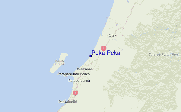 Peka Peka Location Map