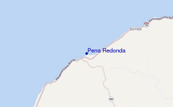 mappa di localizzazione di Peña Redonda