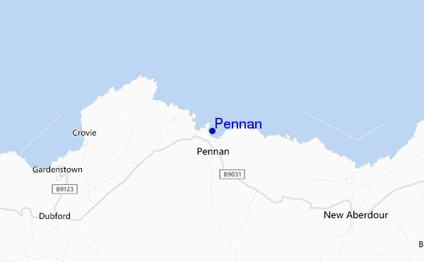 mappa di localizzazione di Pennan