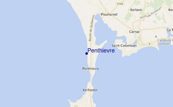 mappa di localizzazione di Penthievre