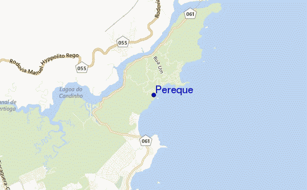 mappa di localizzazione di Pereque