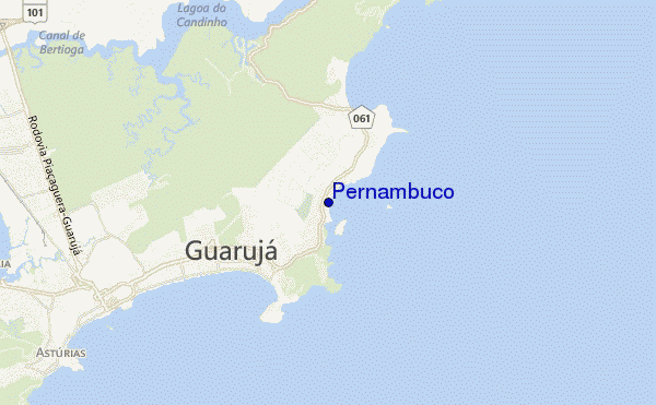 mappa di localizzazione di Pernambuco
