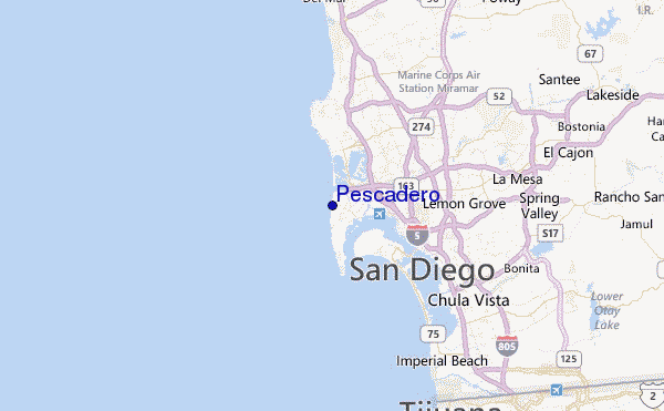 Pescadero Location Map
