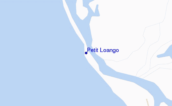 mappa di localizzazione di Petit Loango