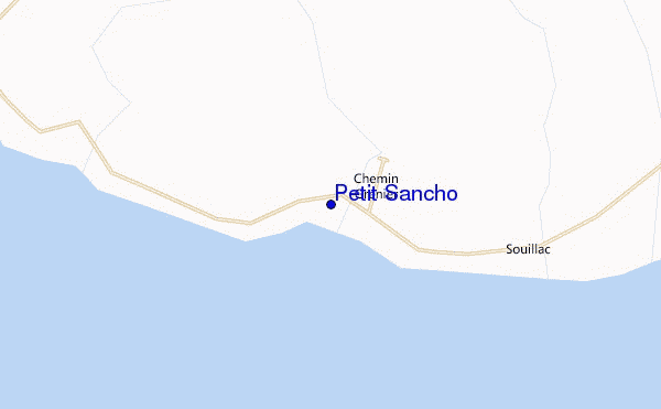 mappa di localizzazione di Petit Sancho