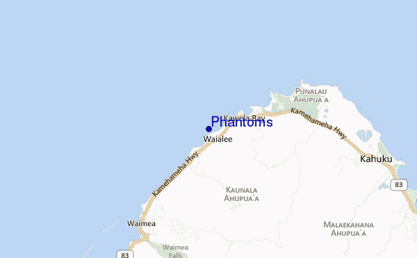 mappa di localizzazione di Phantoms