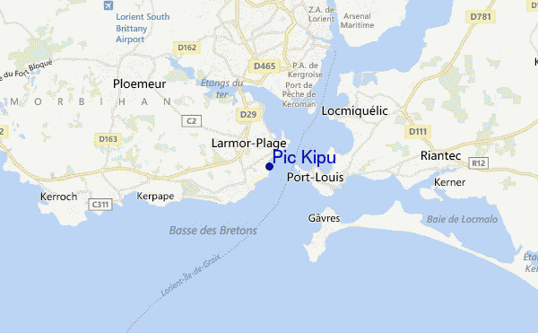 mappa di localizzazione di Pic Kipu