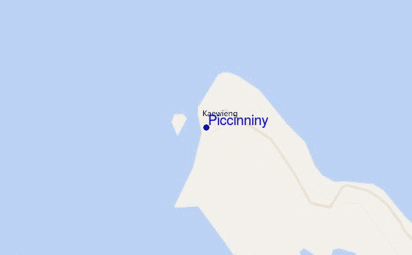 mappa di localizzazione di Piccinniny
