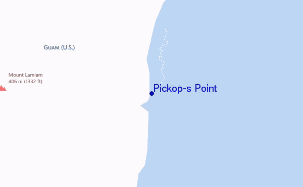 mappa di localizzazione di Pickop's Point