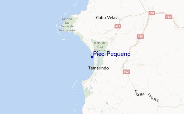 mappa di localizzazione di Pico Pequeno
