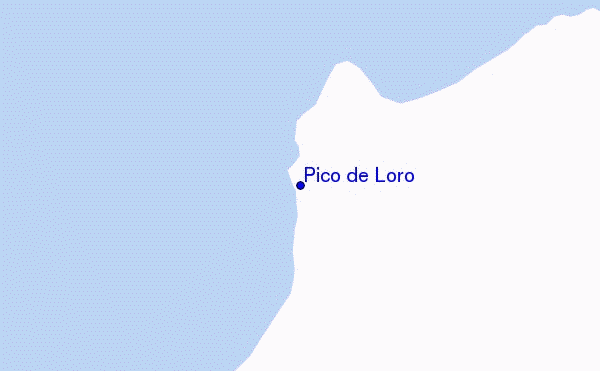 mappa di localizzazione di Pico de Loro