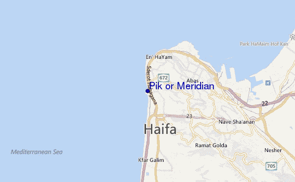 mappa di localizzazione di Pik or Meridian