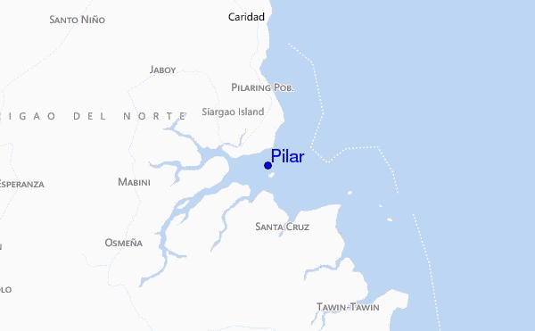 mappa di localizzazione di Pilar