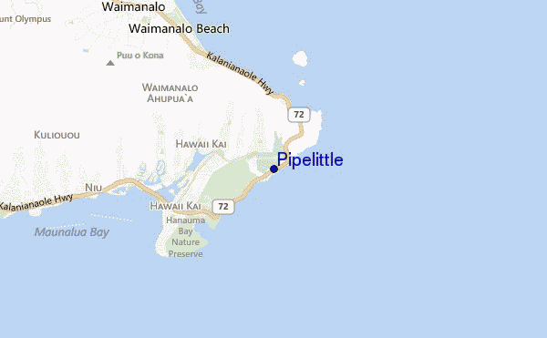mappa di localizzazione di Pipelittle