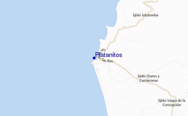 mappa di localizzazione di Platanitos