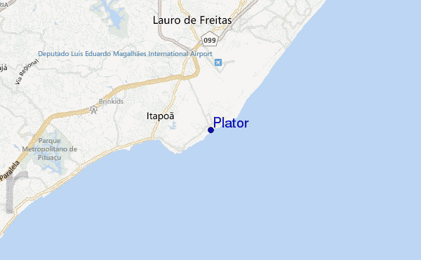 mappa di localizzazione di Plator