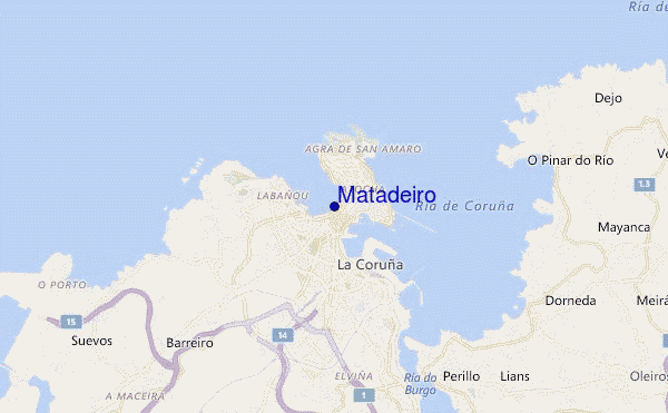 mappa di localizzazione di Matadeiro