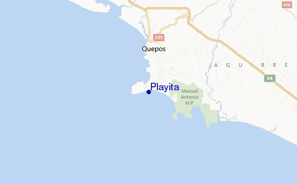 mappa di localizzazione di Playita