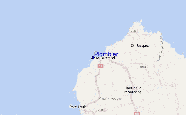 mappa di localizzazione di Plombier