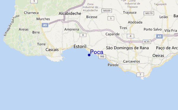 mappa di localizzazione di Poca