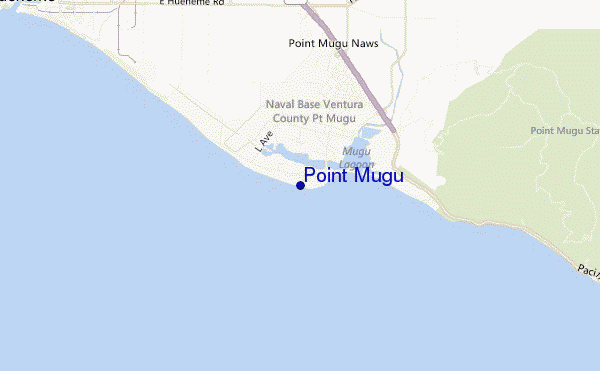mappa di localizzazione di Point Mugu