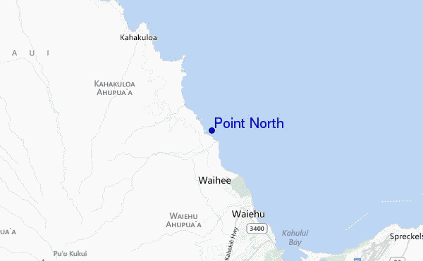 mappa di localizzazione di Point North