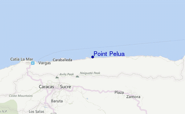 Point Pelua Location Map
