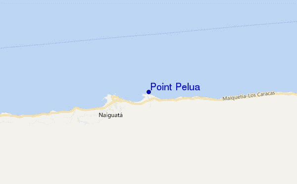 mappa di localizzazione di Point Pelua