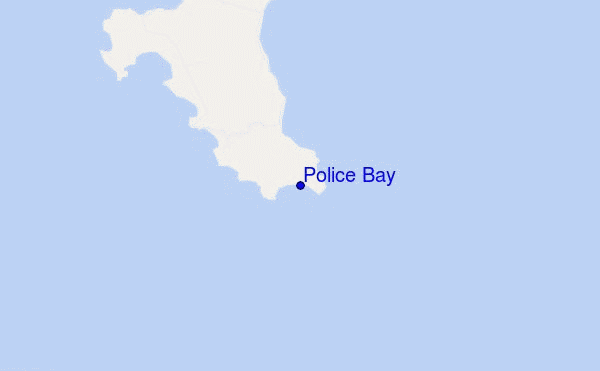 mappa di localizzazione di Police Bay
