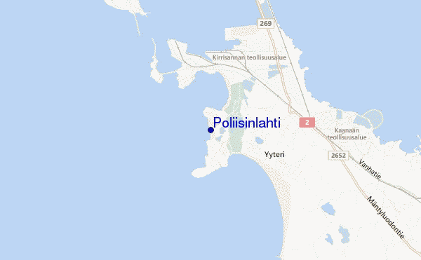 mappa di localizzazione di Poliisinlahti