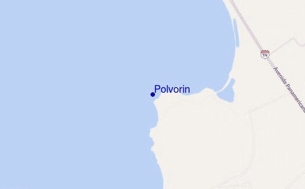 mappa di localizzazione di Polvorin