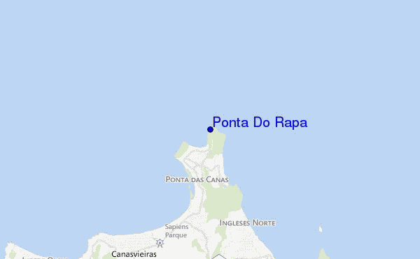 mappa di localizzazione di Ponta Do Rapa