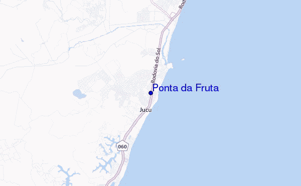mappa di localizzazione di Ponta da Fruta