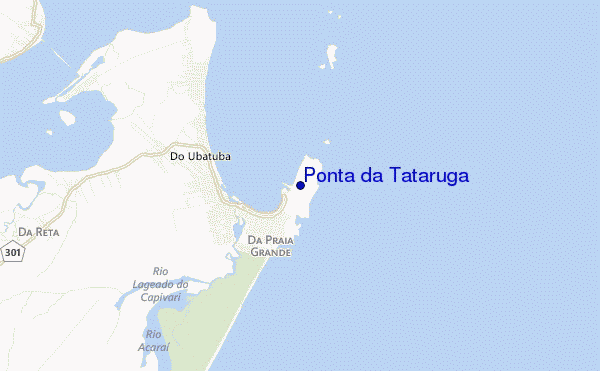 mappa di localizzazione di Ponta da Tataruga