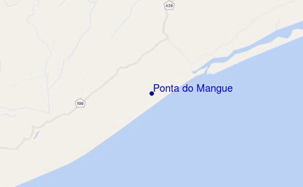 mappa di localizzazione di Ponta do Mangue