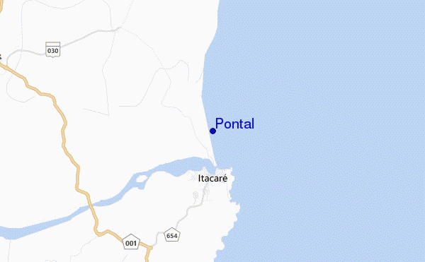 mappa di localizzazione di Pontal