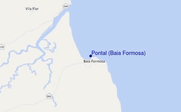 mappa di localizzazione di Pontal (Baia Formosa)