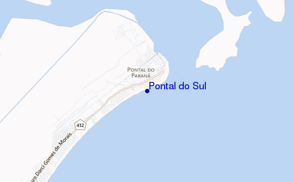 mappa di localizzazione di Pontal do Sul