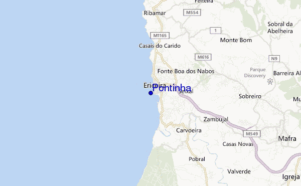 mappa di localizzazione di Pontinha